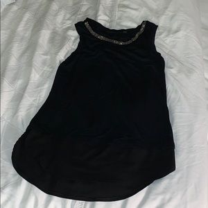 XS APT9 sleeveless black work tank